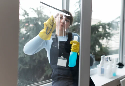 Nettoyage de vitres intérieures et extérieures à Guingamp